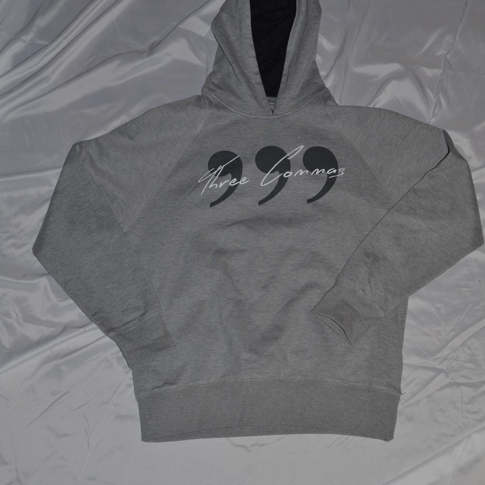 Three Commas Hoodie Sewatshirt Size M
